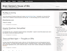 Tablet Screenshot of houseofbilz.com